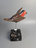 Oiseau en céramique - Pièce unique sculptée à la main (Collection L'Arbre aux 28 oiseaux)