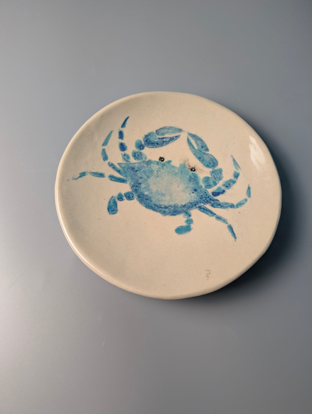 Vide-poche en grès — Crabe Bleu